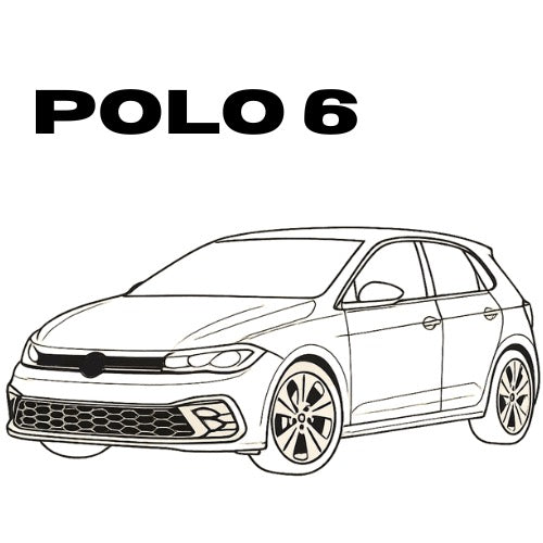 VW Polo 6 AW Fahrzeug – Zubehör für Innenraum & Schaltwippen