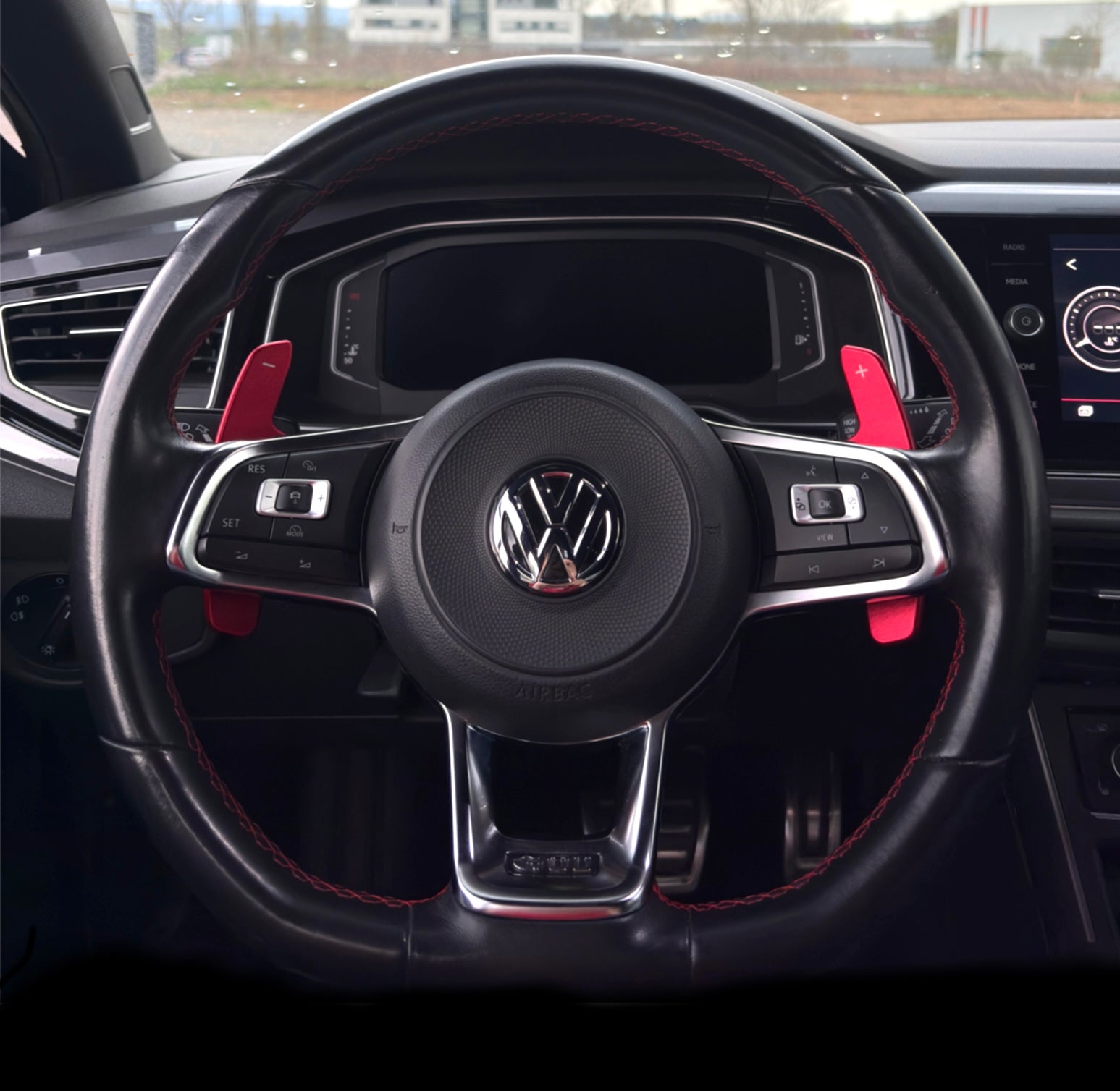 Golf 7 Schaltwippen - Aluminium & Carbon