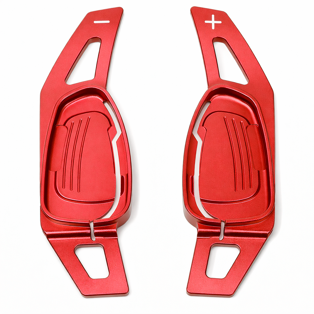 Audi Schaltwippen Aluminium – OEM-Form 4 | A4 B8, A5 (8T, 8F) & mehr