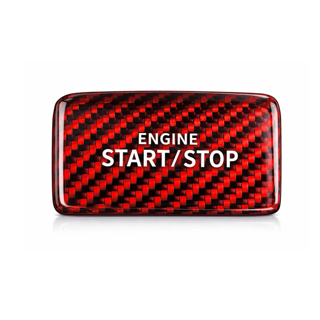 Carbon Start-Stop Knopf Abdeckung für Golf 8