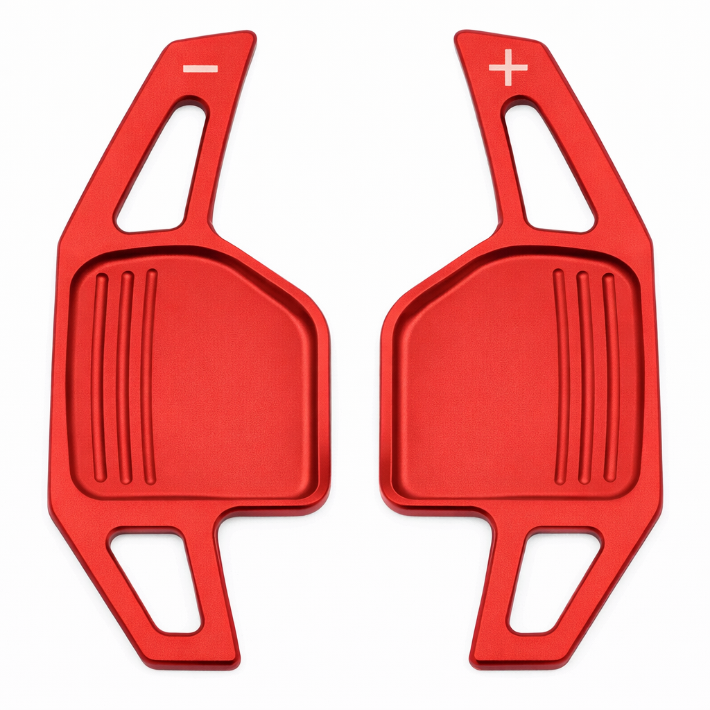 Audi Schaltwippen Aluminium – OEM-Form 1 | A3 8V, A4 B8 & mehr