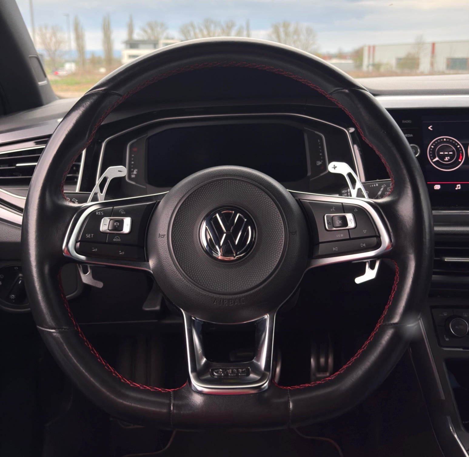 Golf 7 Schaltwippen - Aluminium & Carbon