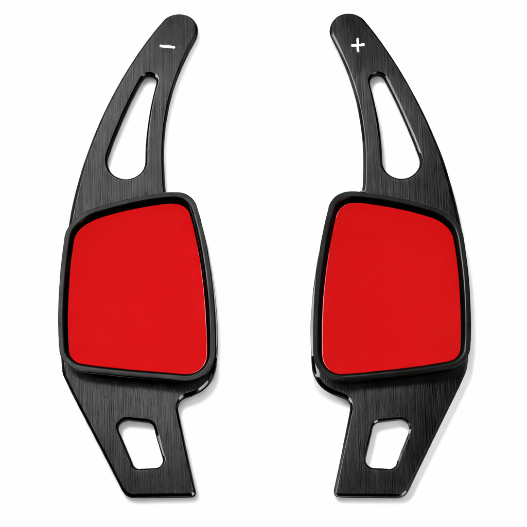 Audi Schaltwippen Aluminium – OEM-Form 3 | A3 (8V, 8Y), A4 B9 & mehr