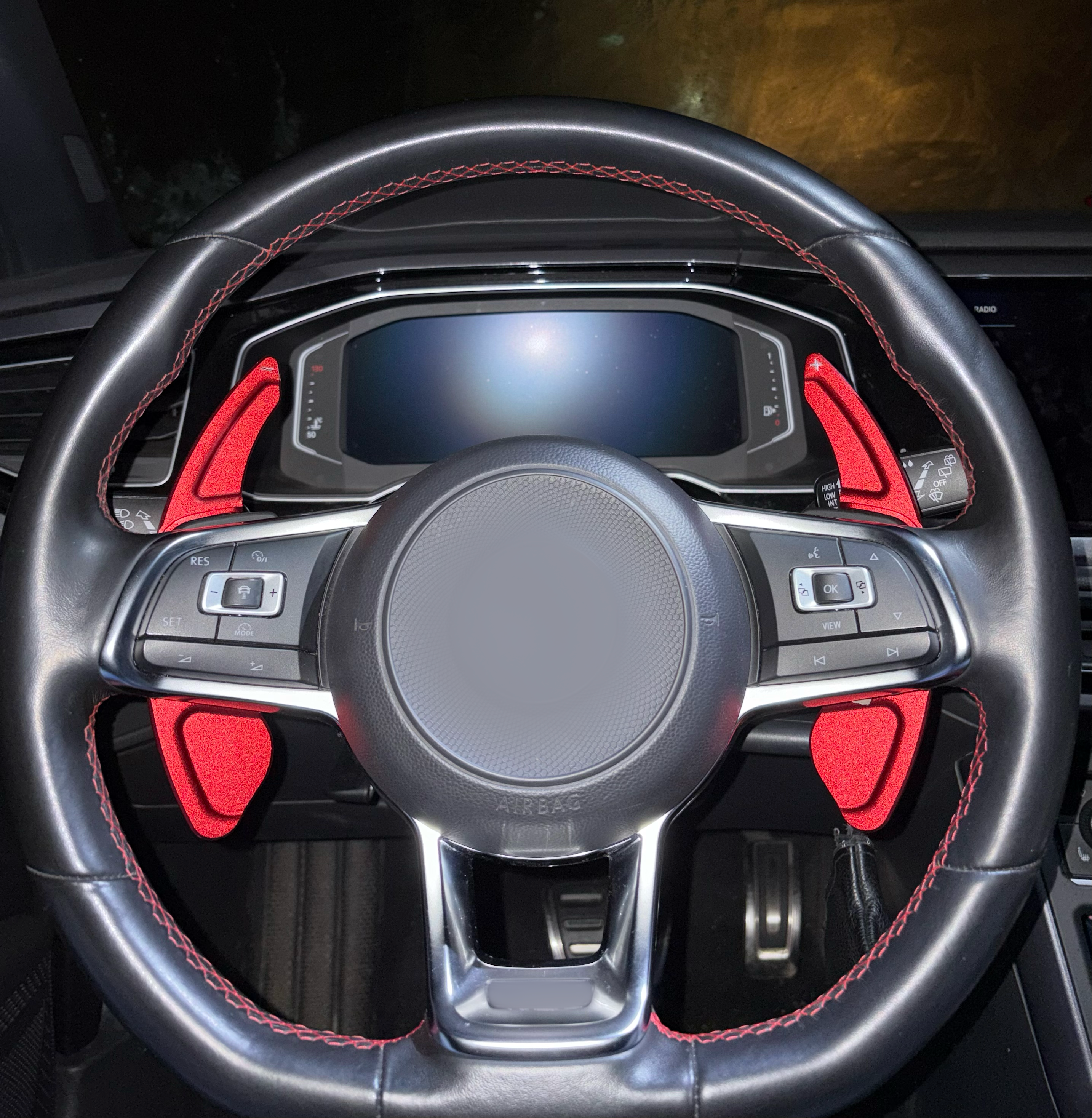 Aluminium Schaltwippen für VW Golf 7, 7.5 & Polo AW – GTI, GTD, R, R-Line