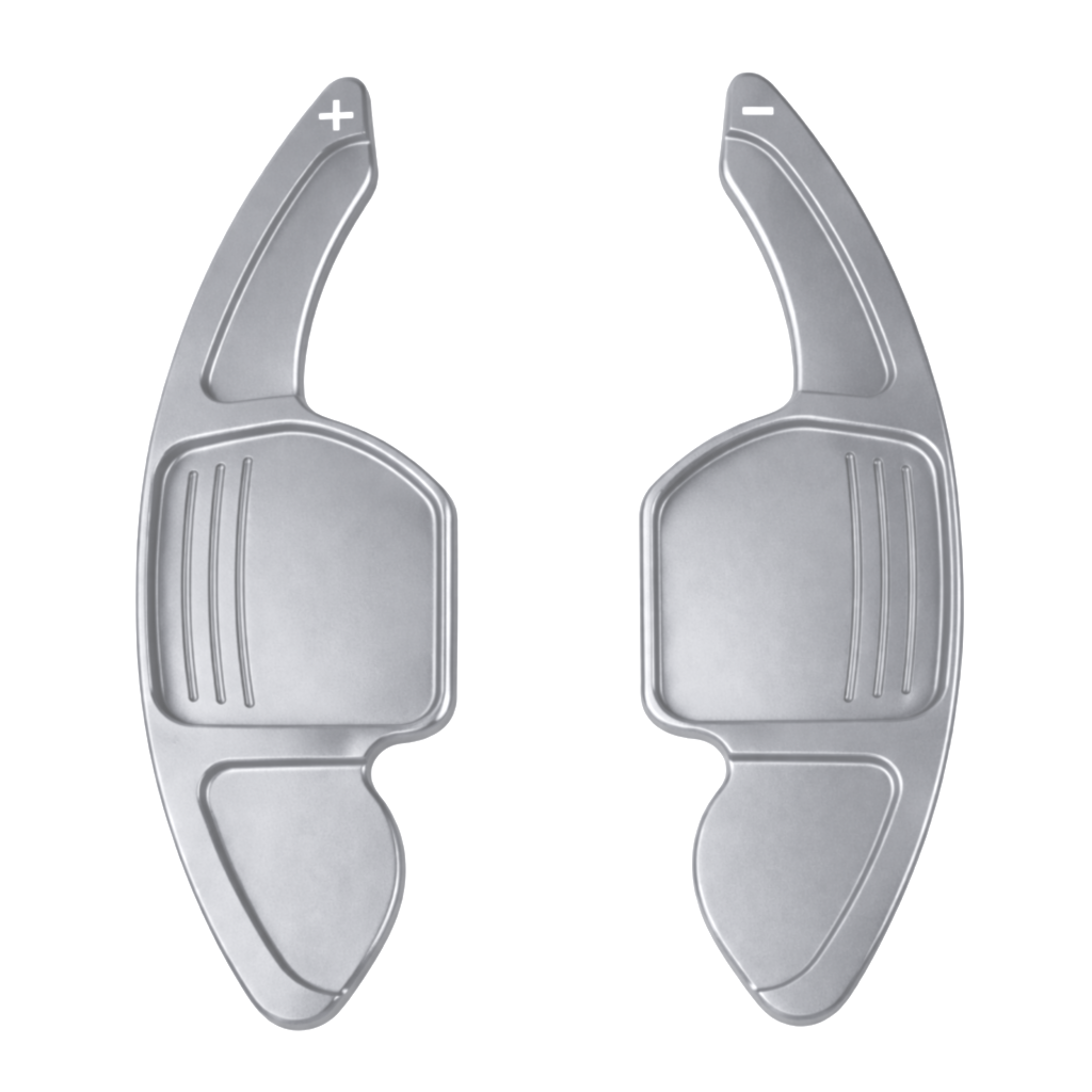 Audi Schaltwippen Aluminium – OEM-Form 1 | A3 8V, A4 B8 & mehr