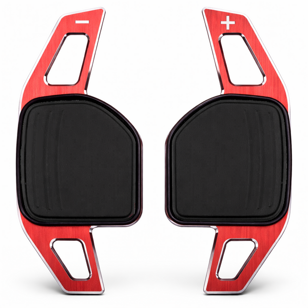 Audi Schaltwippen Aluminium – OEM-Form 2 | A3 8P, A4 B7 & mehr