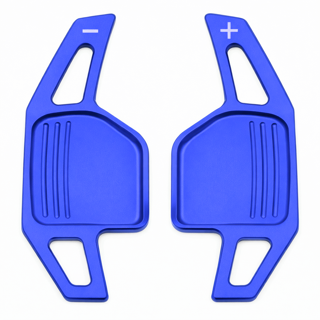 Audi Schaltwippen Aluminium – OEM-Form 1 | A3 8V, A4 B8 & mehr