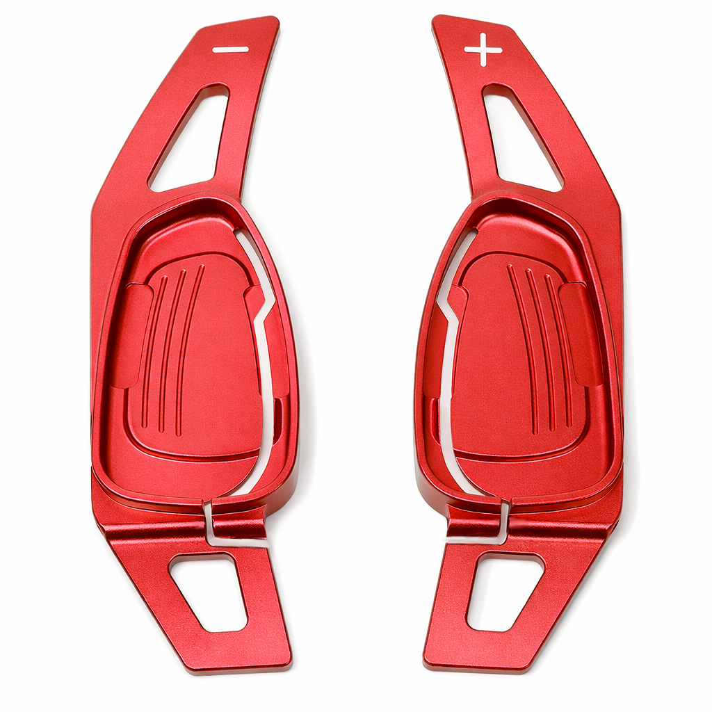 Audi Schaltwippen Aluminium – OEM-Form 4 | A4 B8, A5 (8T, 8F) & mehr
