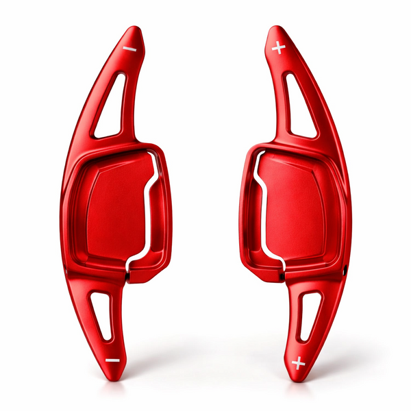 Audi Schaltwippen Aluminium – OEM-Form 7 | RS3 (8YA), RS4 (B9) & mehr
