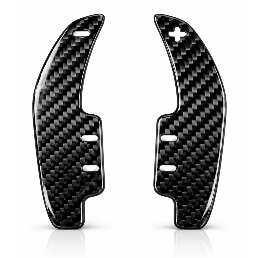 VW Golf 8 Carbon Magnet Schaltwippen - GTI, R, R-Line