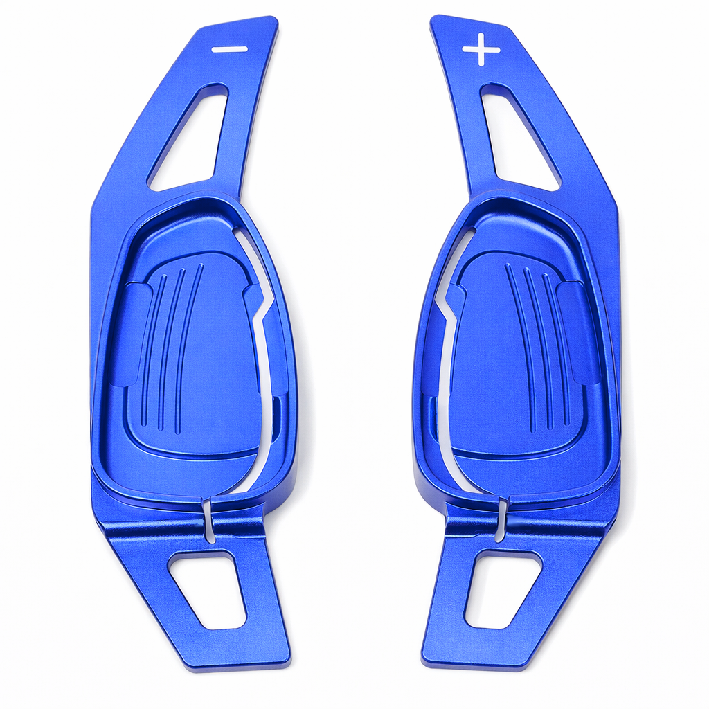 Audi Schaltwippen Aluminium – OEM-Form 4 | A4 B8, A5 (8T, 8F) & mehr