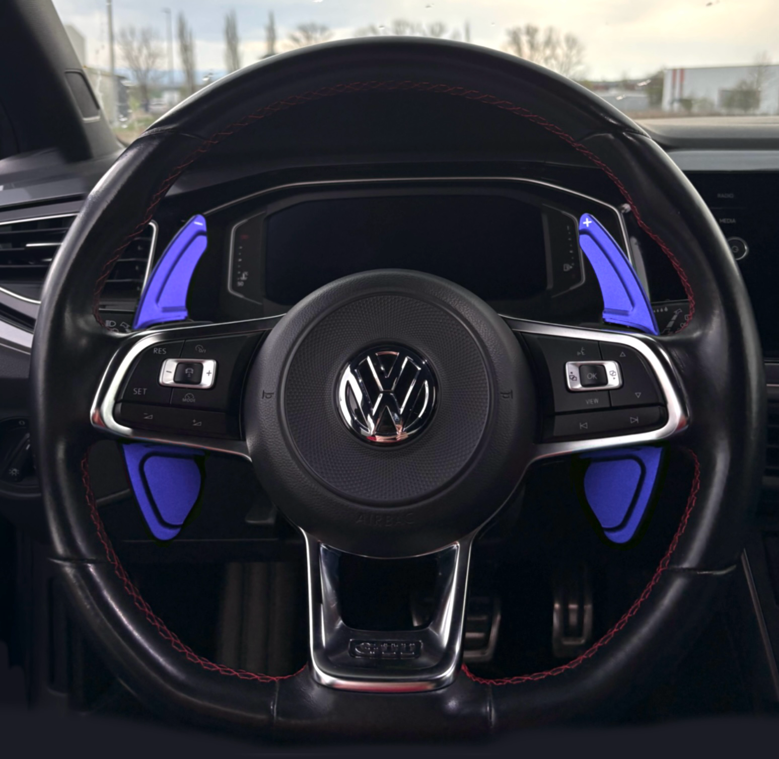 Golf 7 Schaltwippen - Aluminium & Carbon