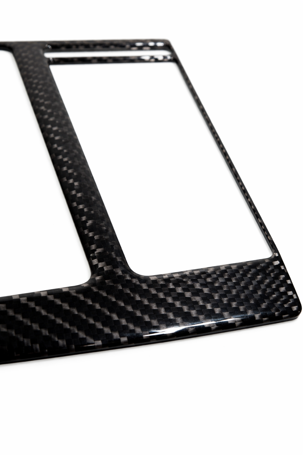 Carbon Mittelkonsole Abdeckung für VW Golf 8