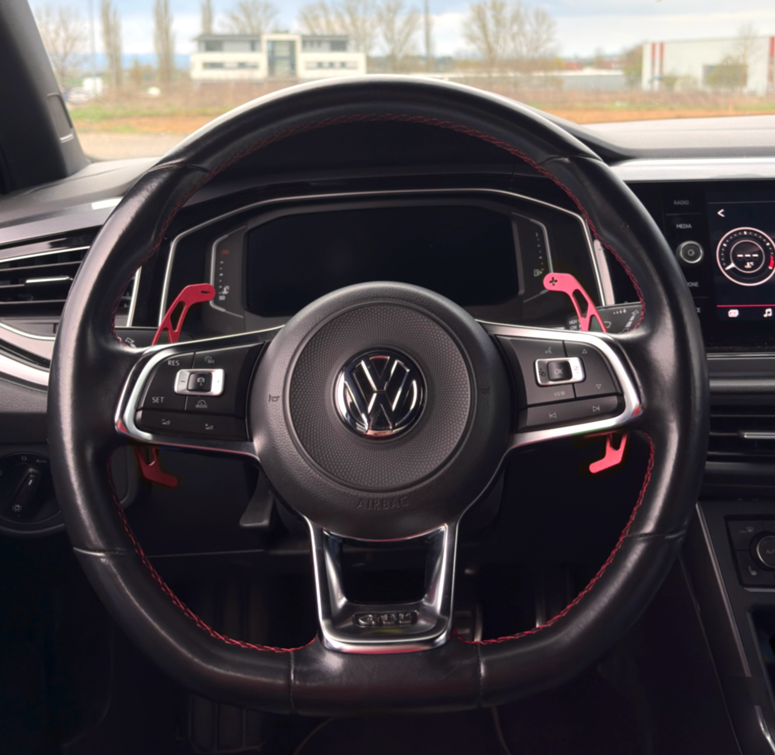 Golf 7 Schaltwippen - Aluminium & Carbon