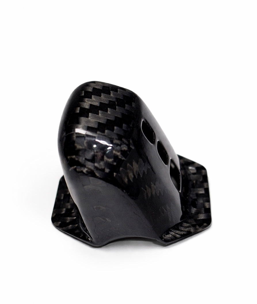 Carbon / Wildleder Optik DSG Wahlhebel Abdeckung für VW Golf 8