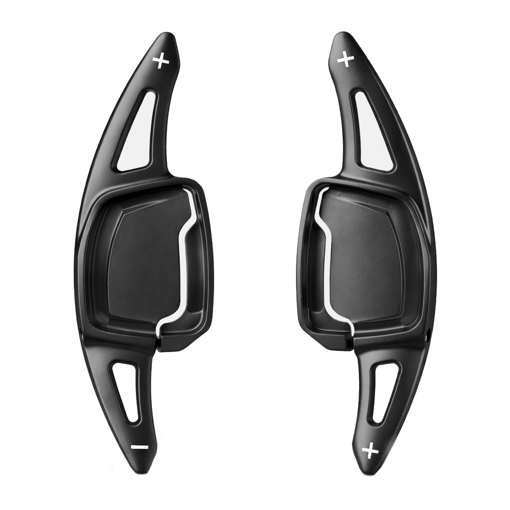 Audi Schaltwippen Aluminium – OEM-Form 6 | A3 8Y, A4 B9 & mehr