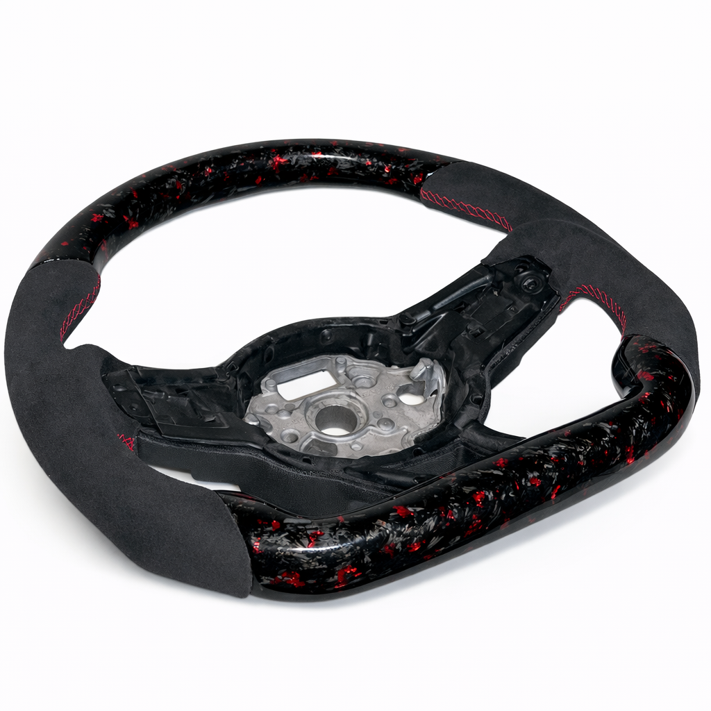 Carbon Alcantara Optik Lenkrad für VW Golf 7, 7.5 & Polo AW – GTI, GTD, R, R-Line