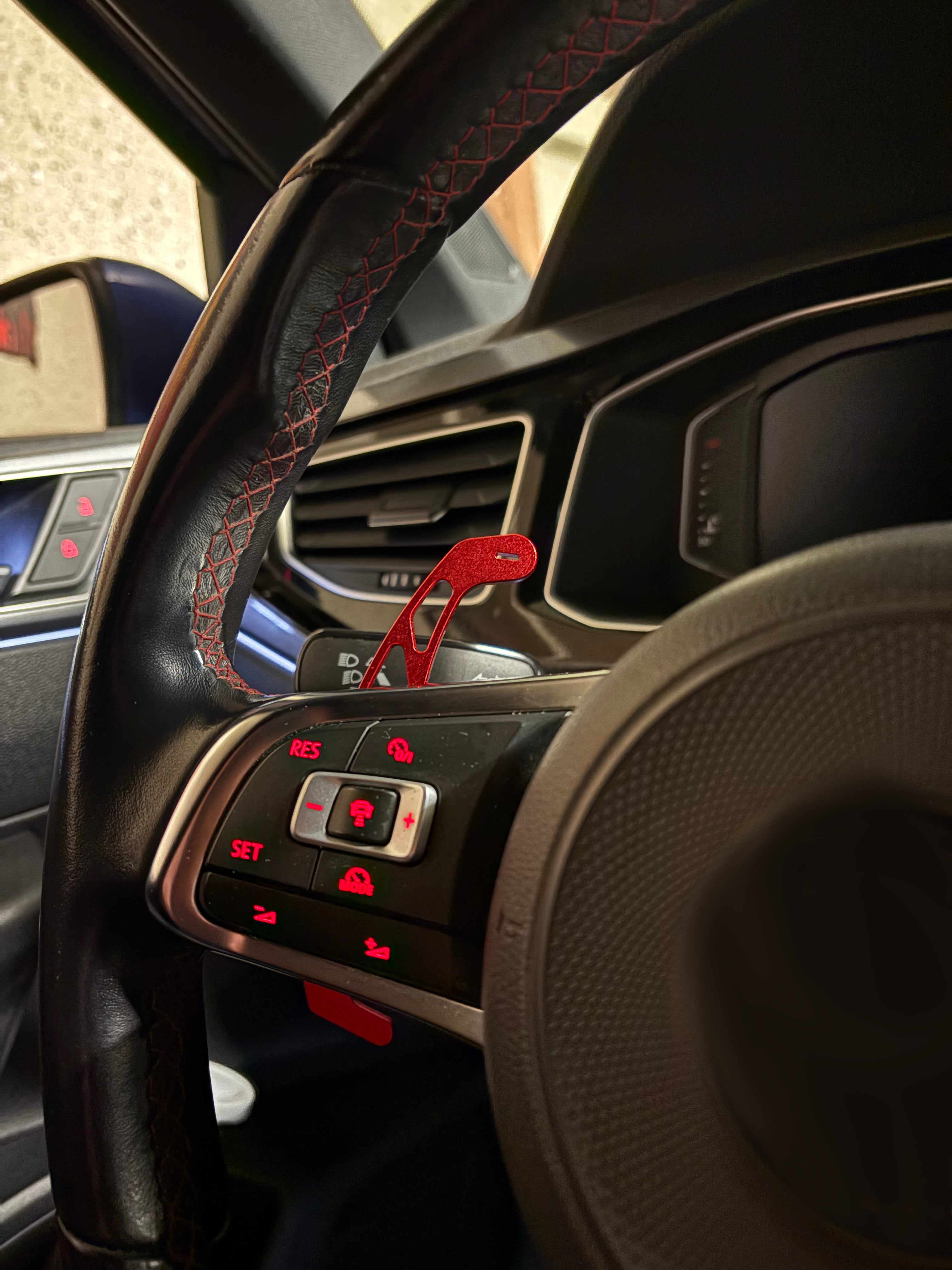 Aluminium Schaltwippen für VW Golf 7, 7.5 & Polo AW – GTI, GTD, R, R-Line