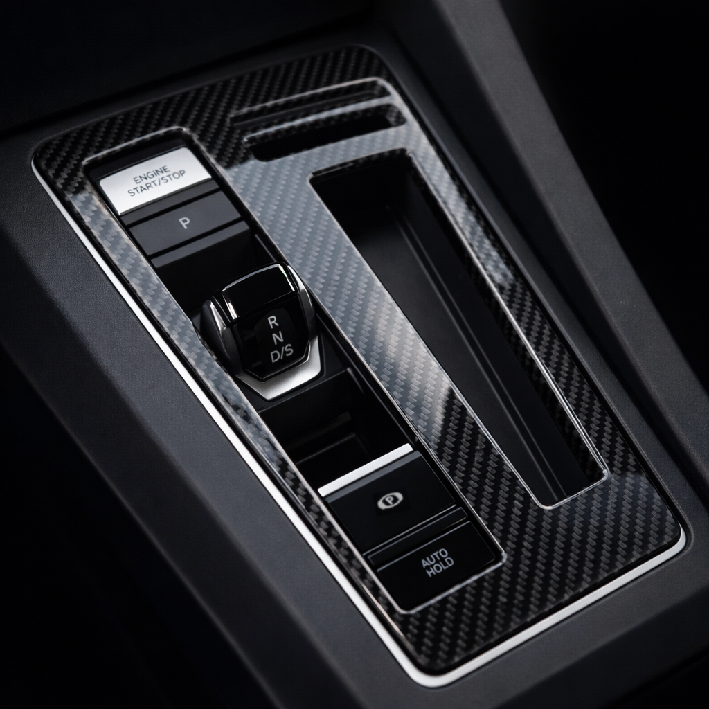 Carbon Mittelkonsole Abdeckung für VW Golf 8