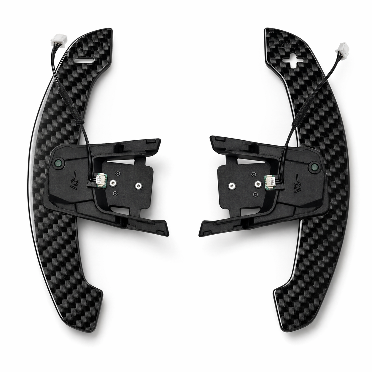 VW Golf 7 Magnet Schaltwippen Carbon - GTI, R, R-Line