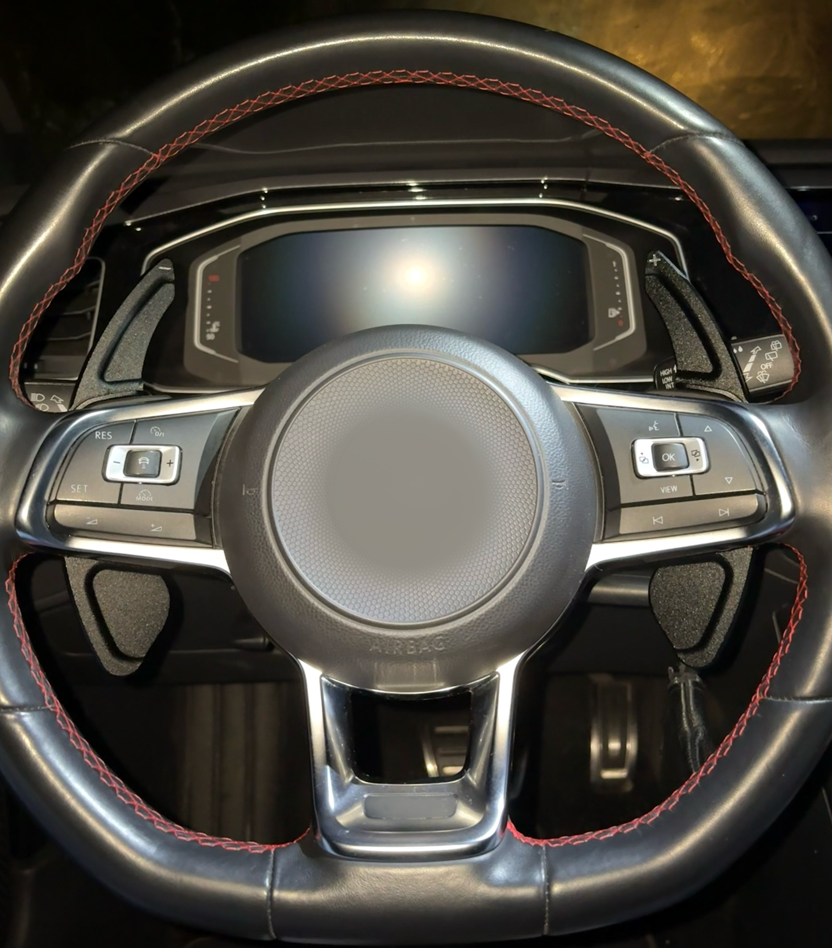 Aluminium Schaltwippen für VW Golf 7, 7.5 & Polo AW – GTI, GTD, R, R-Line