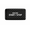 VW Golf 8 Start / Stopp Abdeckung Carbon
