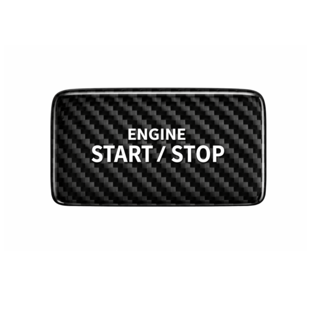 Carbon Start-Stop Knopf Abdeckung für Golf 8