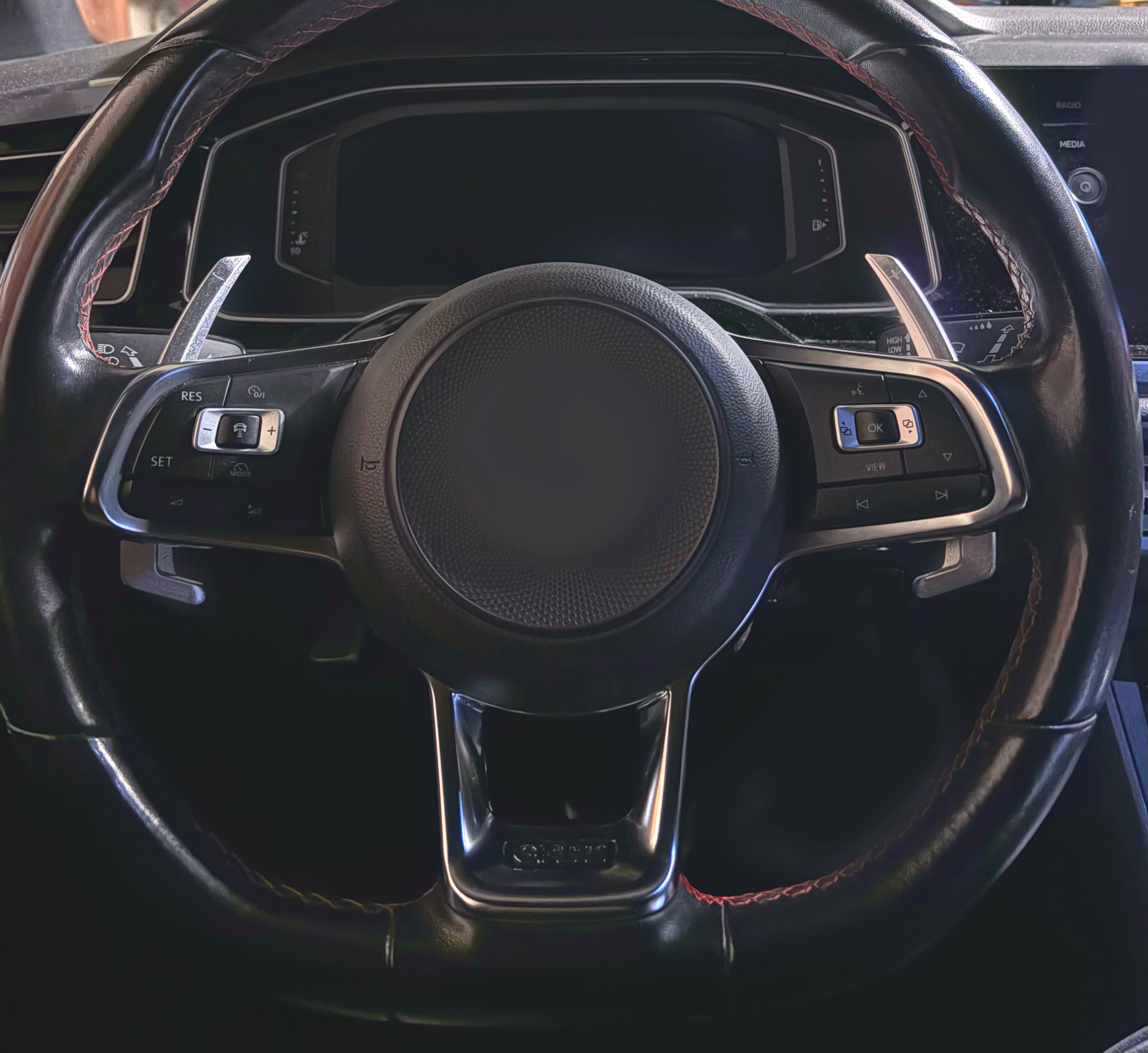 Aluminium Schaltwippen für VW Golf 7, 7.5 & Polo AW – GTI, GTD, R, R-Line