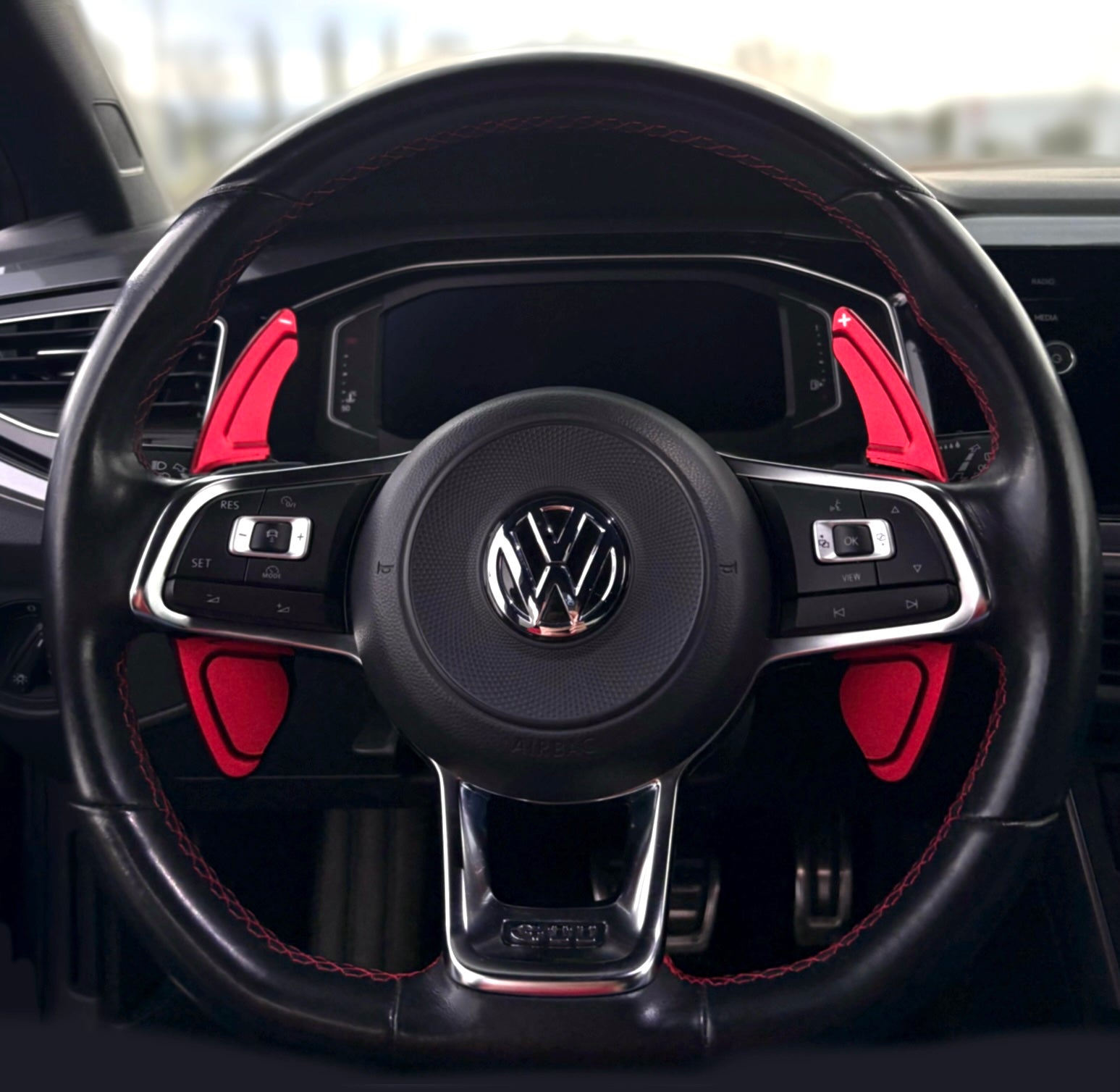 Golf 7 Schaltwippen - Aluminium & Carbon