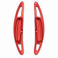 Porsche GT Sport Schaltwippen in Rot aus eloxiertem Aluminium