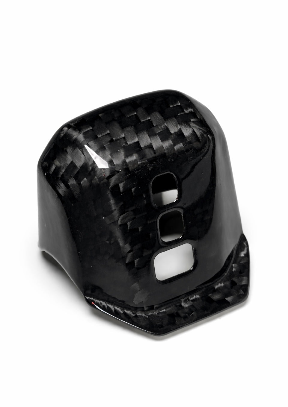 Carbon / Wildleder Optik DSG Wahlhebel Abdeckung für VW Golf 8