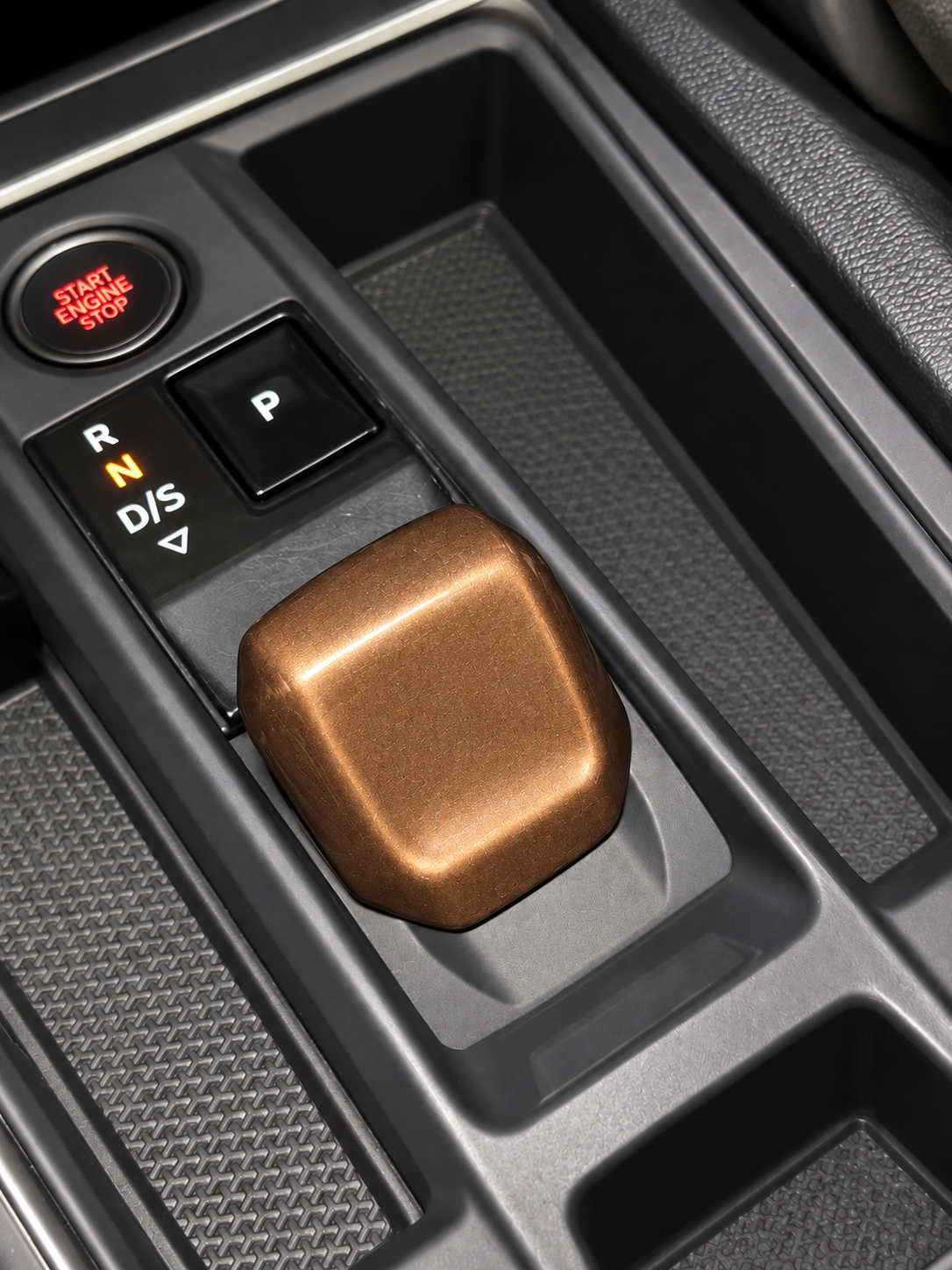 DSG Schaltknauf Abdeckung Echtcarbon – Cupra Formentor, Cupra Leon & Seat Leon (2020–2025)