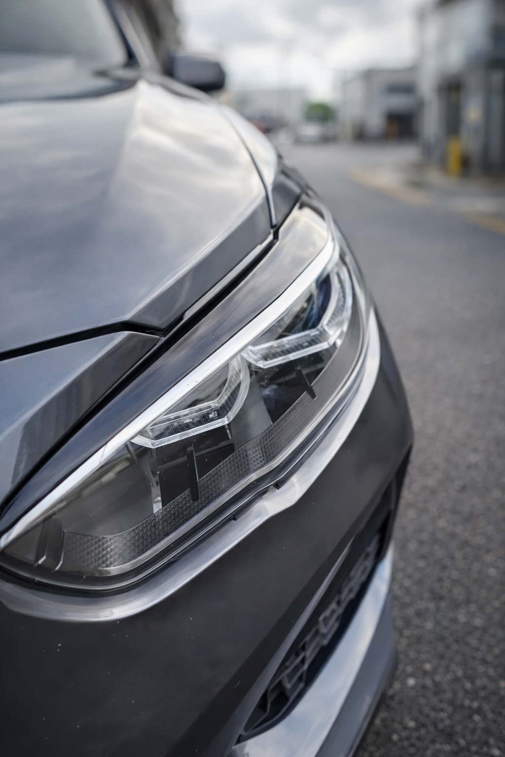 BMW 1er F20 F21 LCI Facelift Scheinwerfer Abdeckung, Böser Blick