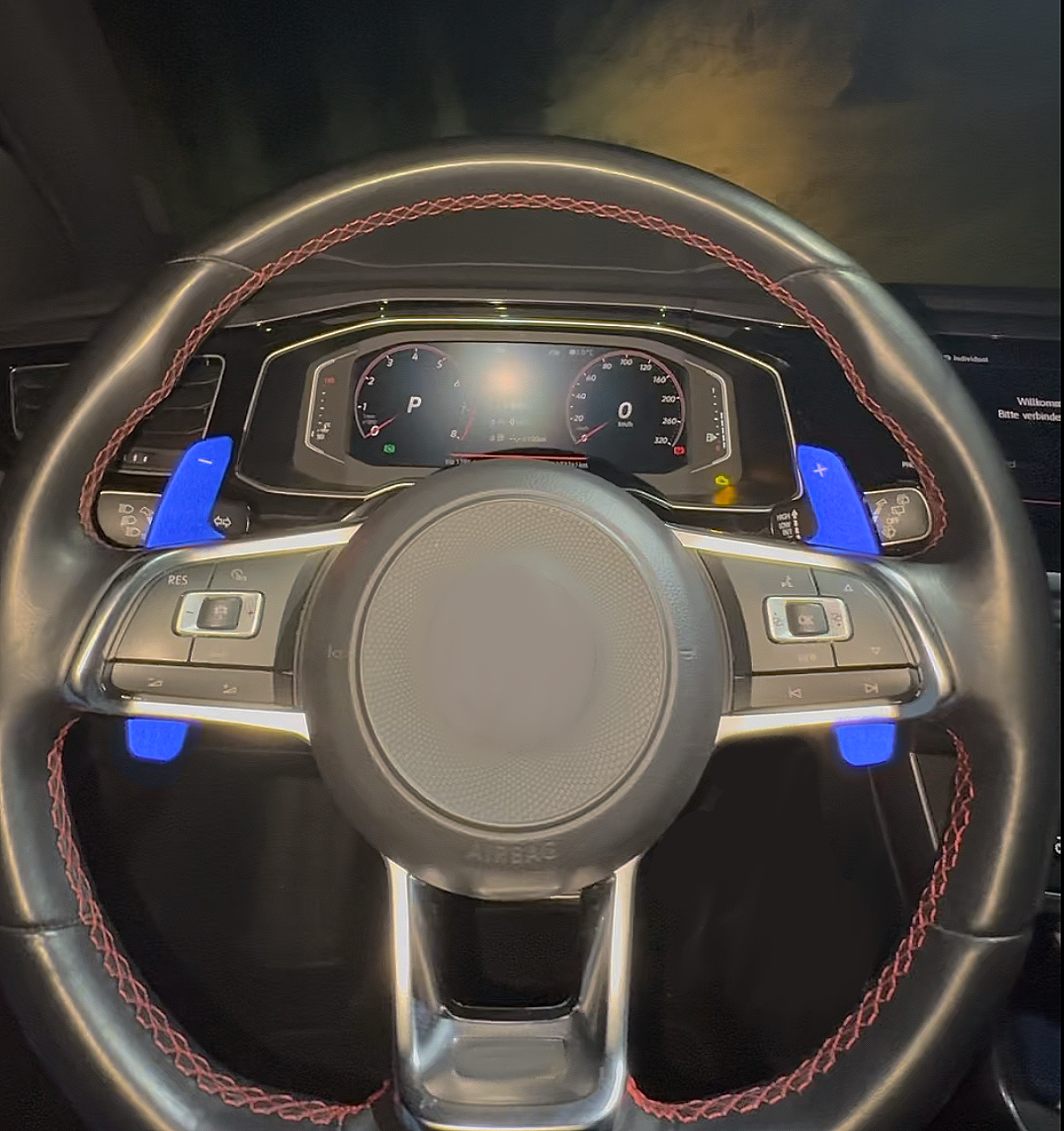 Aluminium Schaltwippen für VW Golf 7, 7.5 & Polo AW – GTI, GTD, R, R-Line