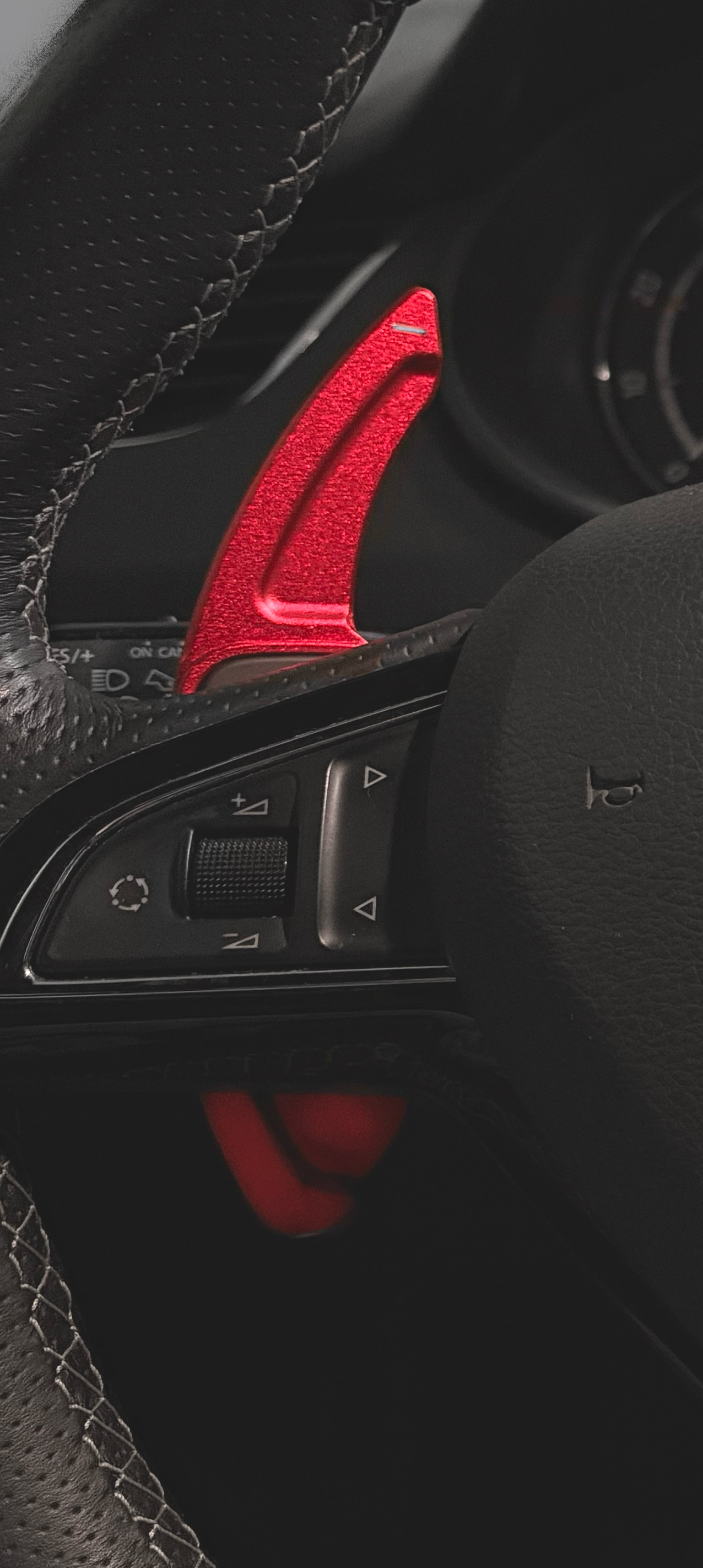 Aluminium Schaltwippen für Seat Leon 5F