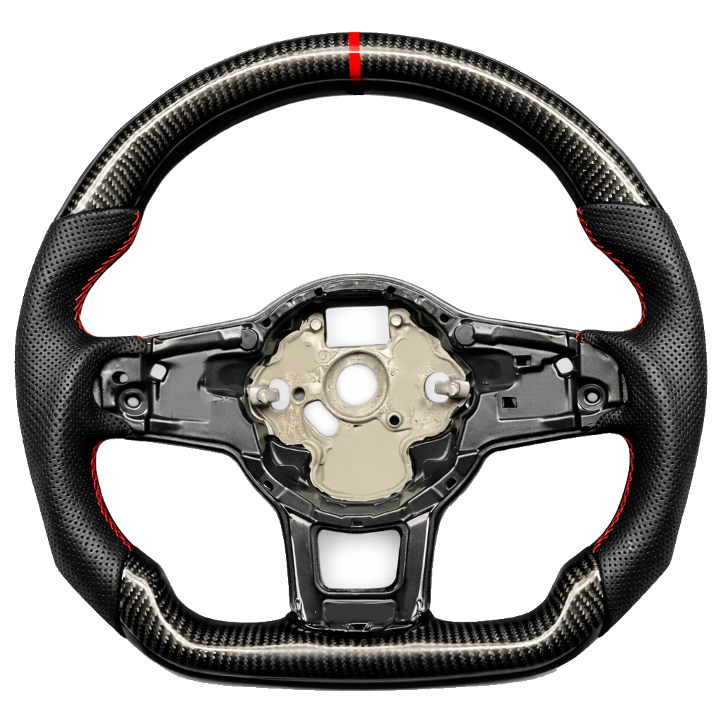 Carbon Alcantara Optik Lenkrad für VW Golf 7, 7.5 & Polo AW – GTI, GTD, R, R-Line