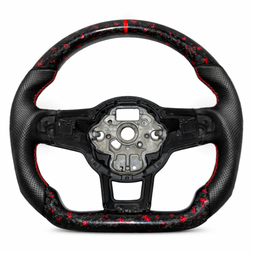 Carbon Alcantara Optik Lenkrad für VW Golf 7, 7.5 & Polo AW – GTI, GTD, R, R-Line