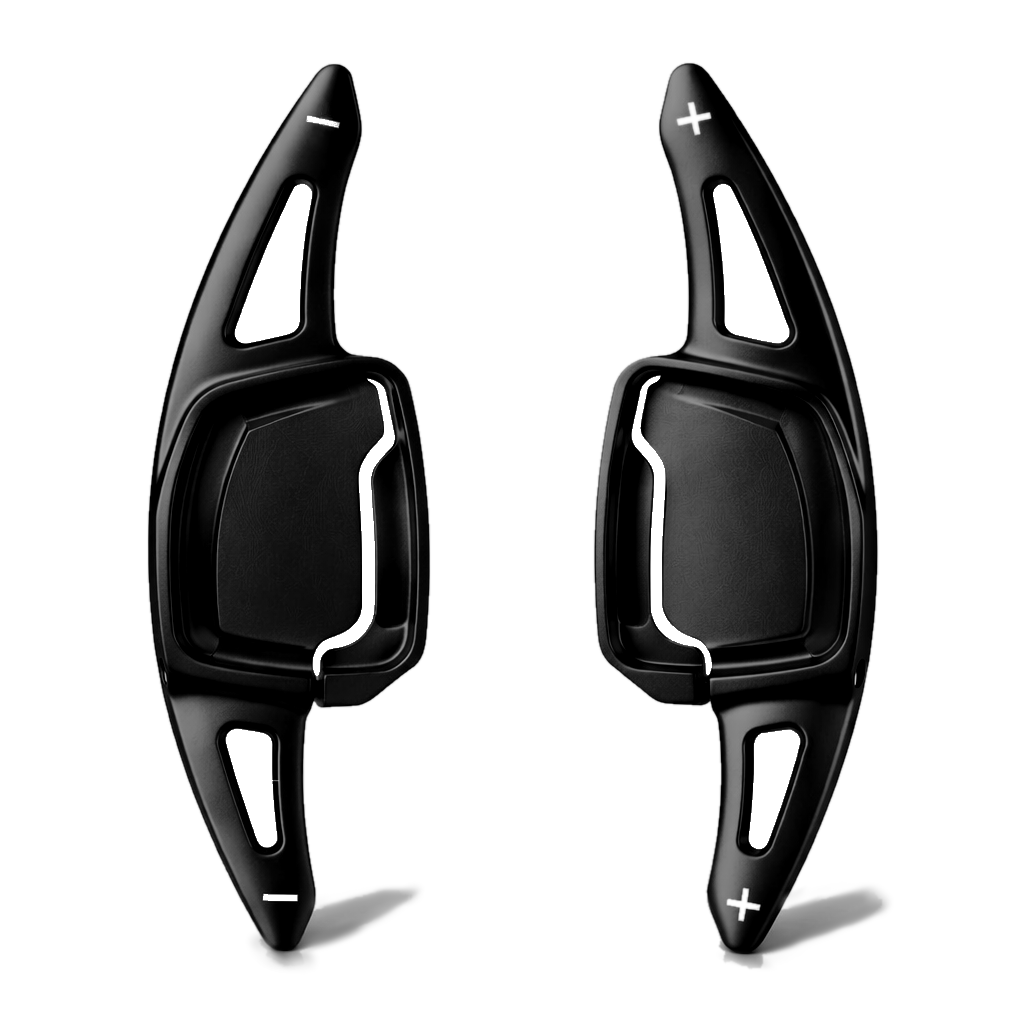 Audi Schaltwippen Aluminium – OEM-Form 6 | A3 8Y, A4 B9 & mehr