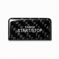 VW Golf 8 Start / Stopp Abdeckung Carbon