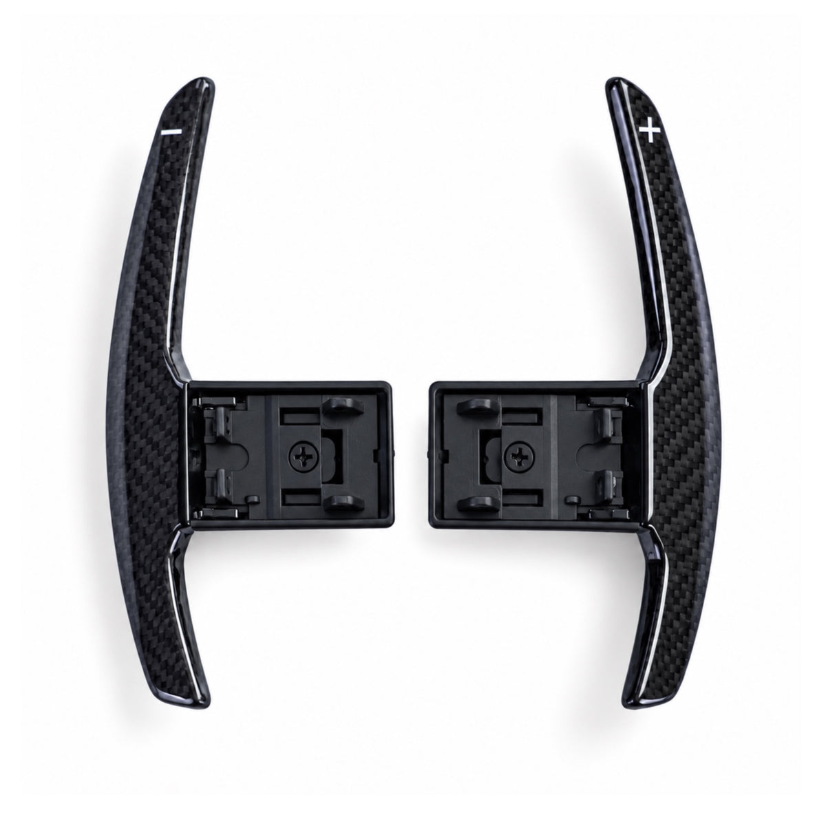 BMW F30 F31 M3 F80 Carbon Racing Schaltwippen Schwarz Glossy