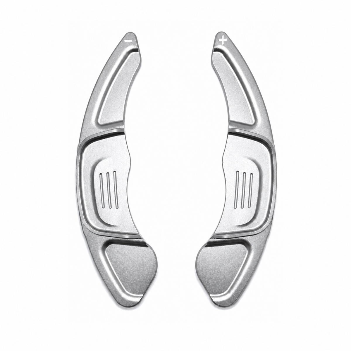 VW Arteon Schaltwippen – Aluminium Extended, Silber – Sportwippenform