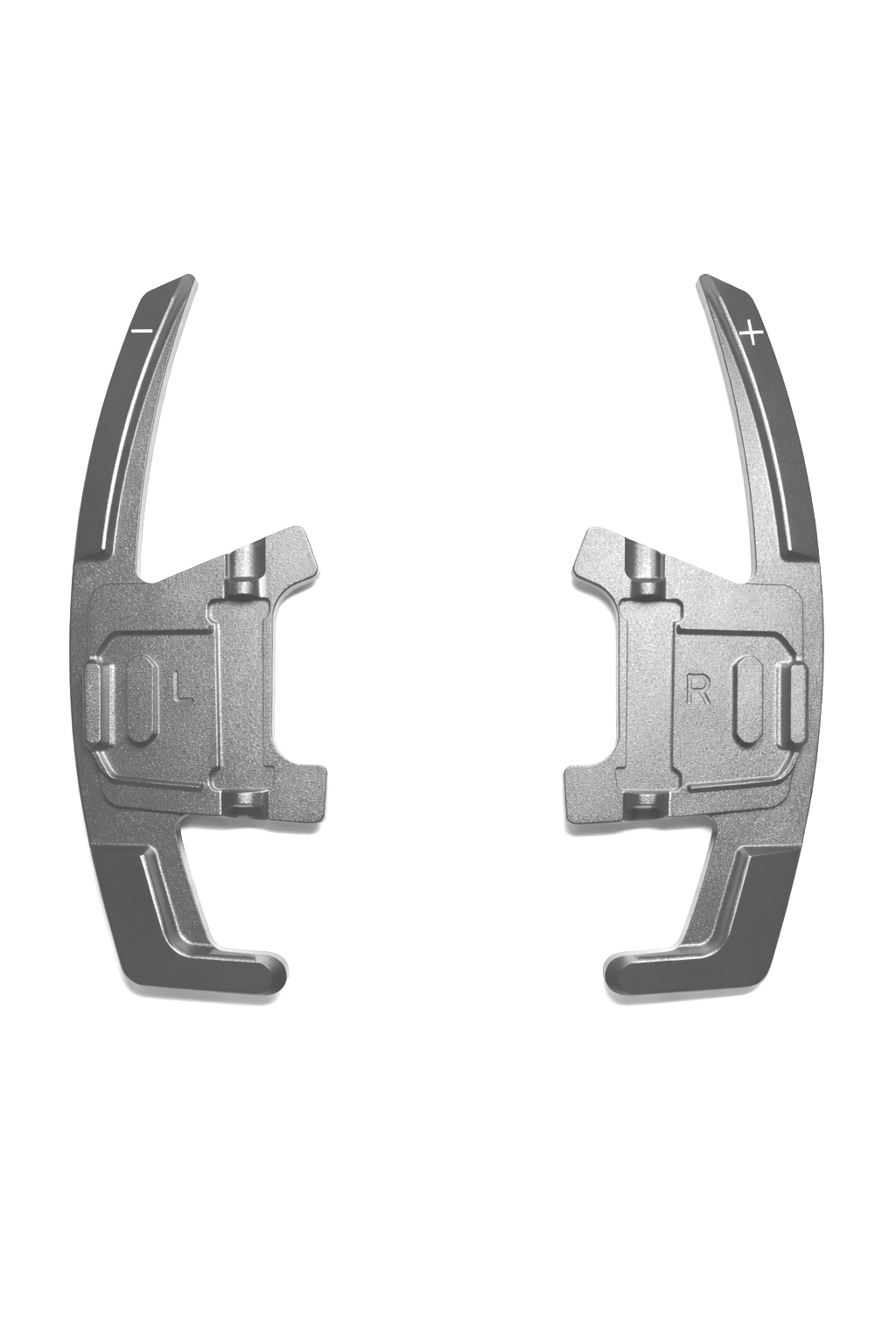VW Arteon Schaltwippen – Aluminium Spitz, Silber – Sportwippenform