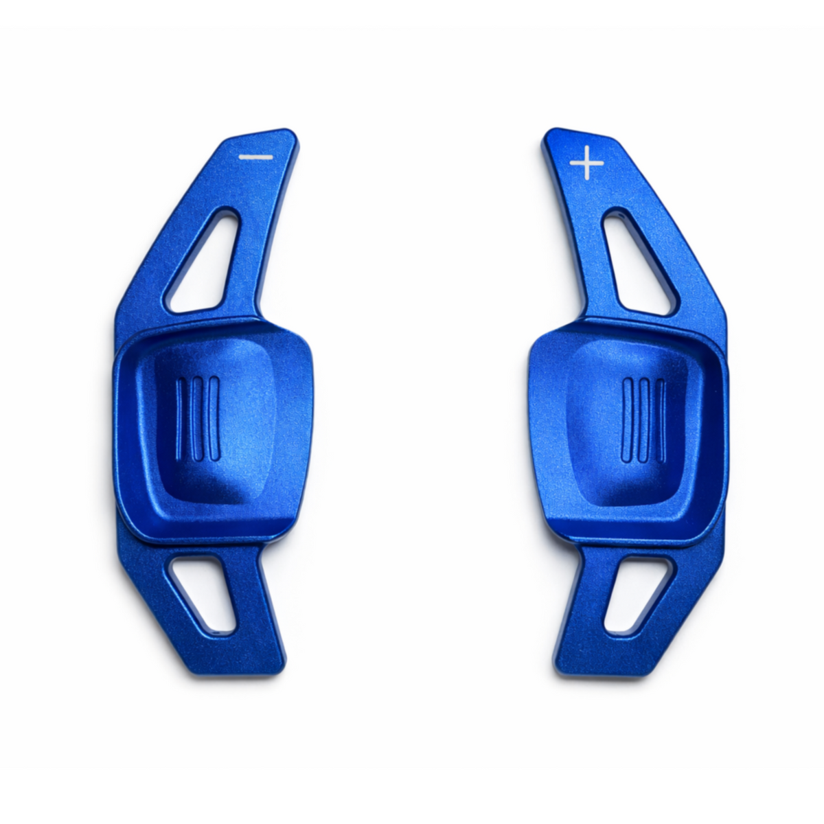 VW Arteon Schaltwippen – Aluminium Aero, Blau – Standardwippenform